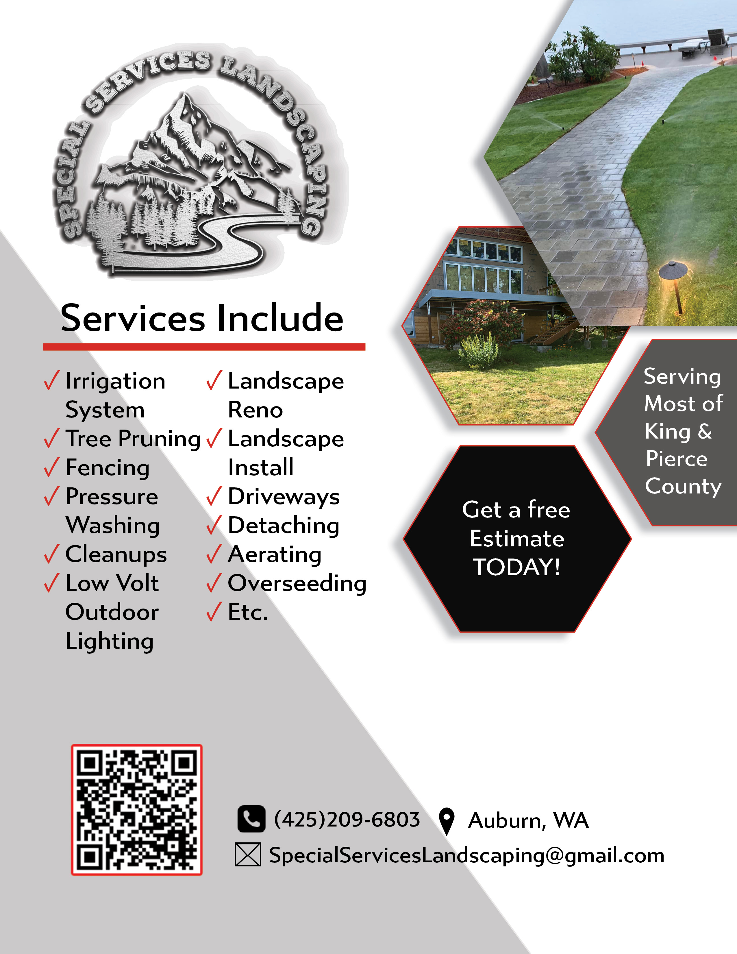 landscaping flyer